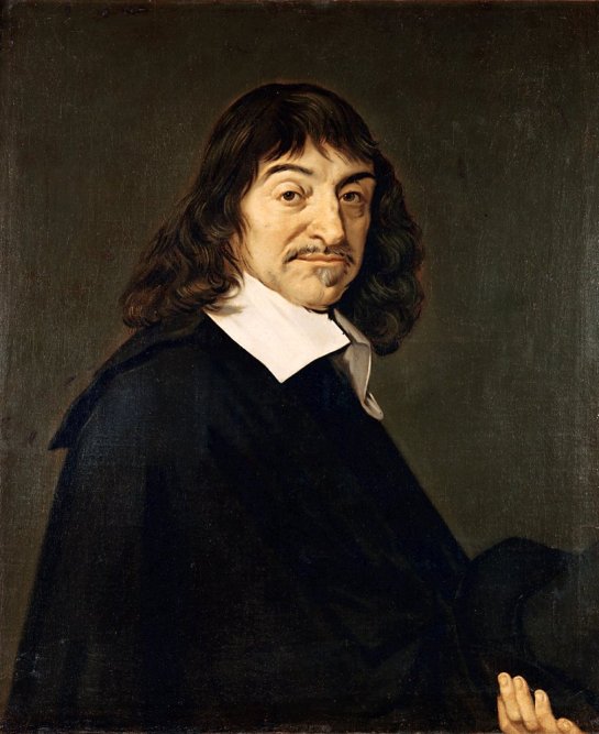 Cartesius, Portrait by Frans Hals 1648